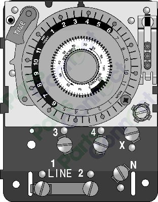 DT814520M Timer Mechanism